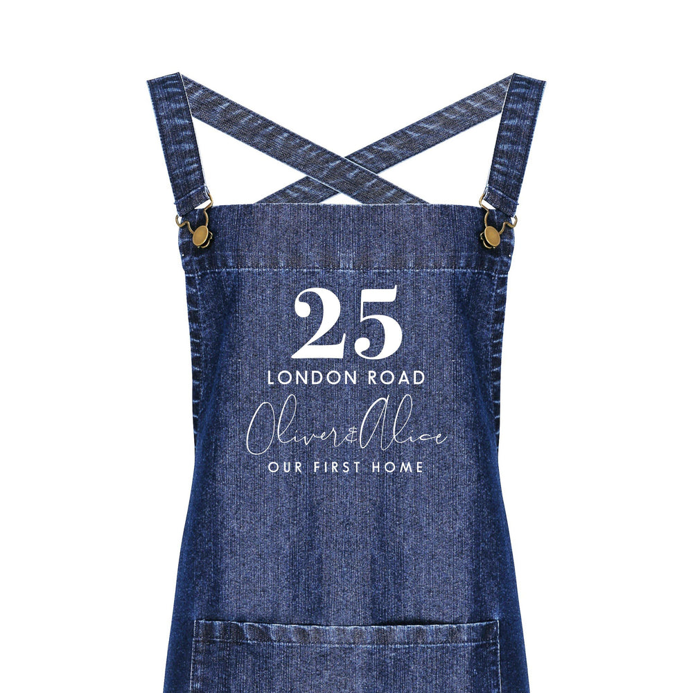 Personalised Barista Apron | Our First Home Apron