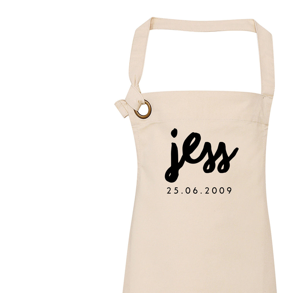 Personalised Apron | Custom Apron with Name