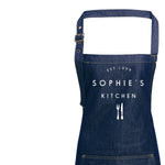Personalised Aprons for Women | Kitchen Apron | Personalized Apron | Denim Apron | Gift ideas for Bakers | Gift ideas for Chefs