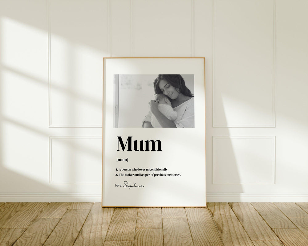 Mothers Day Gift, Gift for Mum Mummy Mother, Mothers Day Gift Ideas, Gift for Mothers Day, Personalised Mum Print,Gift from Children for Mum