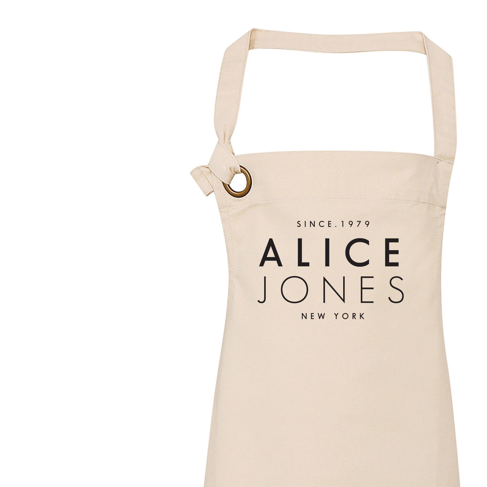 Personalised Apron | Aprons for Women - Glam & Co Designs Ltd