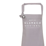 Logo Apron | Aprons for Women | Aprons for Men | Logo Aprons UK - Glam and Co 