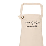 Personalised Aprons for Women and Men, Mrs Apron - Glam & Co Designs Ltd