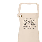 Personalised Aprons | Custom apron for Mr and Mrs