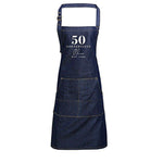 Personalised Apron | Aprons for Women | 40th Birthday Gift Ideas | Birthday Gift for Her | 18th 21st 30th 40th 50th 60th Birthday Gift Ideas - Glam & Co Designs Ltd