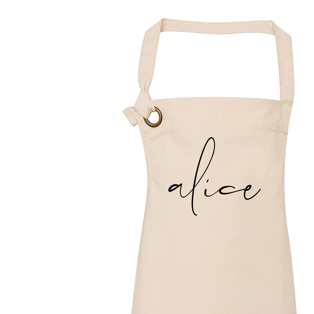 Personalised Apron | Aprons for Women | Vintage Apron | Retro Apron | Custom Apron for Women | Personalised Cook Gift | Gift ideas for Her - Glam & Co Designs Ltd