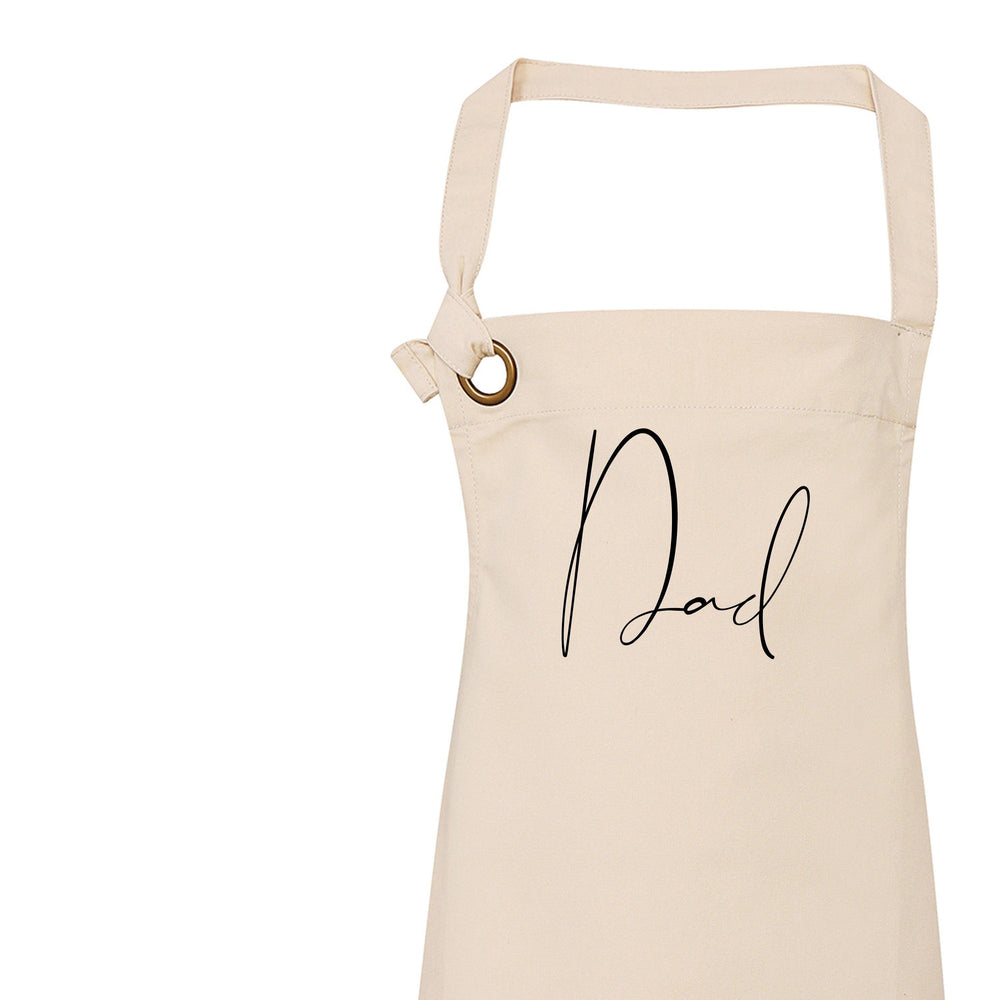 Personalised Apron | Custom Apron | Aprons for Men | Personalised Apron for Him | Personalised Apron for Dads | Father Day Gift Ideas - Glam & Co Designs Ltd