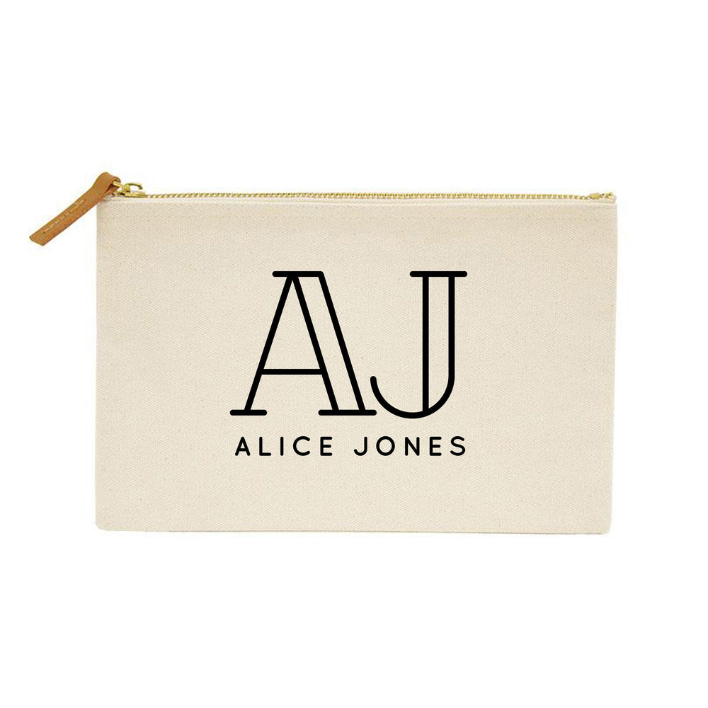 Personalised Make Up Bag | Custom Makeup Bag | Birthday gift ideas for her | Personalised Clutch Bag | Personalised Pouch | Womens Gifts - Glam & Co Designs Ltd