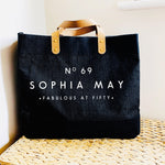 Personalised Bag | 40th Birthday Gift | Personalised Shopping Bag | Gift ideas for Her | Custom Beach Bag | Custom Bag | Custom Shopping Bag - Glam & Co Designs Ltd