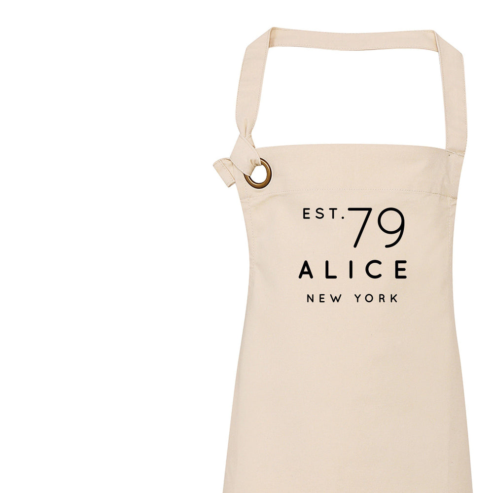 Personalised Apron | Aprons for Women | Vintage Apron | Retro Apron | Custom Apron for Women | Personalised Cook Gift | Gift ideas for Her - Glam & Co Designs Ltd